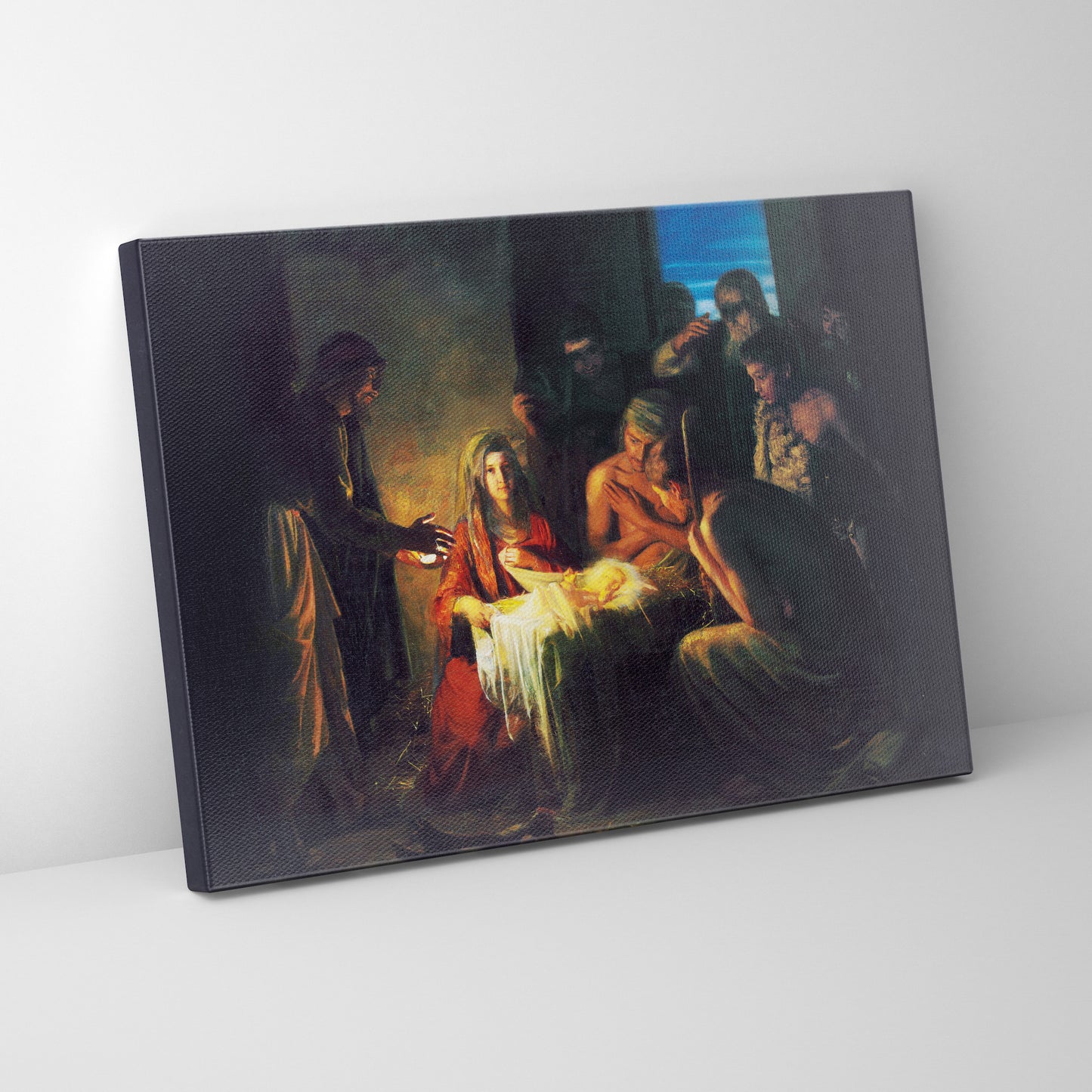 Nativity (1881) by Carl Bloch