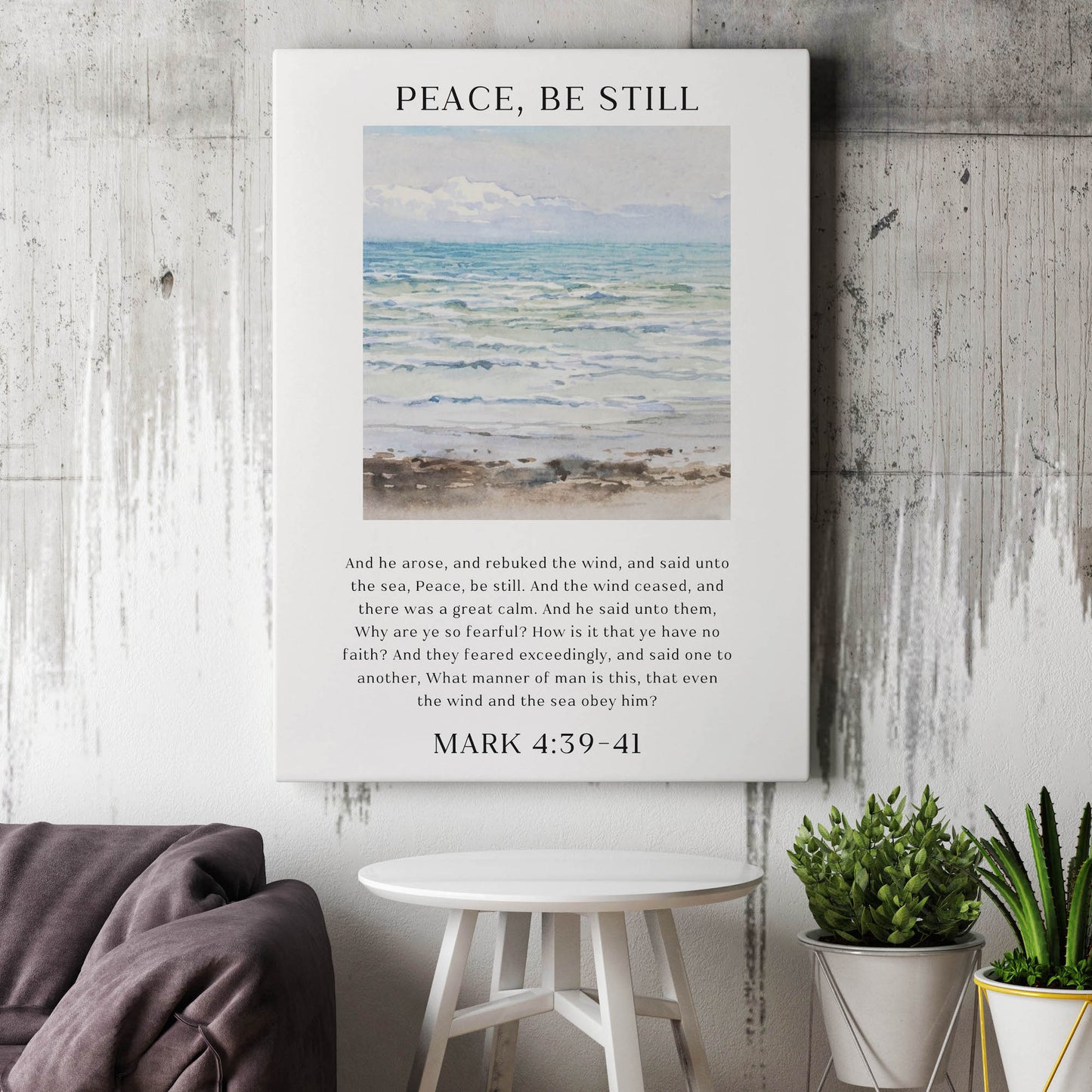 Peace Be Still - Mark 4:39-41