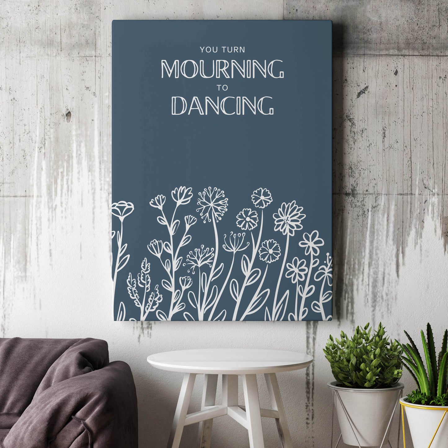 You Turn Mourning To Dancing