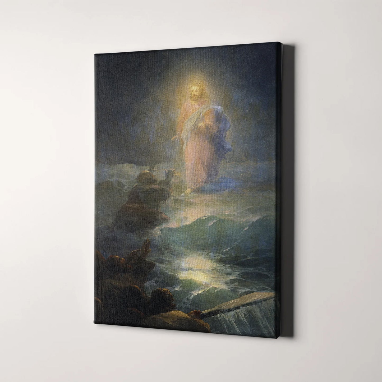 Ivan Aivazovsky : Jesus Christ Walking on Water (1888)