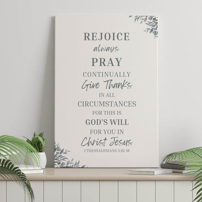 1 Thessalonians 5:16-18