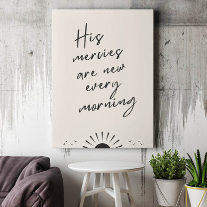 His Mercies Are New Every Morning
