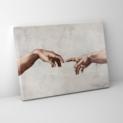 The Creation of Adam (1508-1512) by Michelangelo