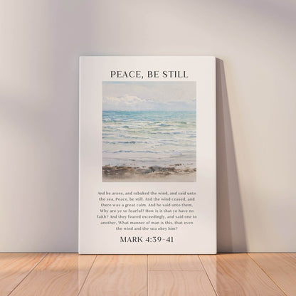 Peace Be Still - Mark 4:39-41