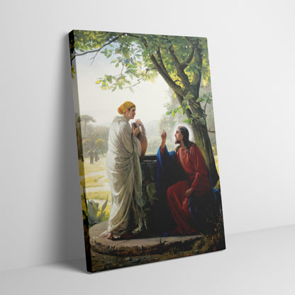 Woman At The Well (1875) by Carl Bloch