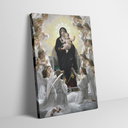 Madonna Of The Lilies (1899) by William-Adolphe Bouguereau