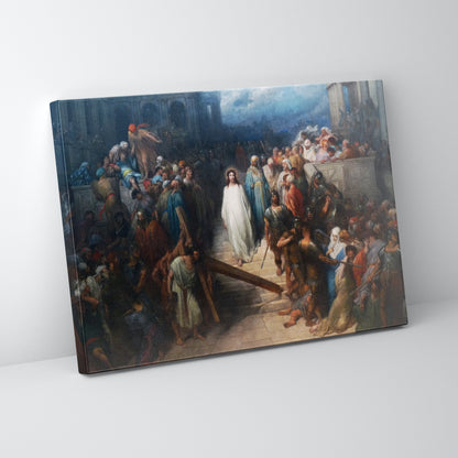 Christ Leaving the Praetorium (1872) by Gustave Dore