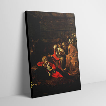 The Adoration Of The Shepherds (1609) by Caravaggio