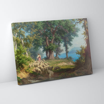 The Good Shepherd by Robert Zünd (1826-1909)