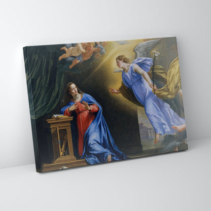 The Annunciation (1644) by Philippe de Champaigne