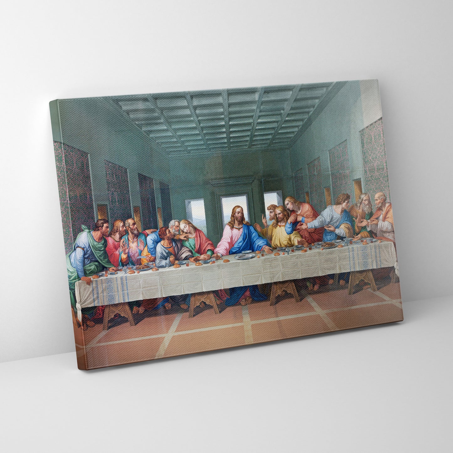 The Last Supper (1495) by Leonardo da Vinci