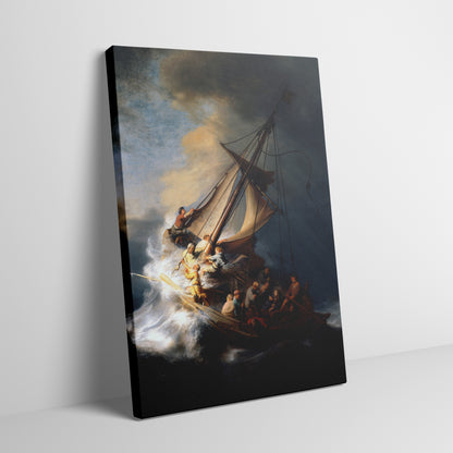 The Storm on the Sea of Galilee (1633) by Rembrandt