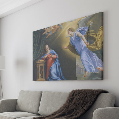 The Annunciation (1644) by Philippe de Champaigne