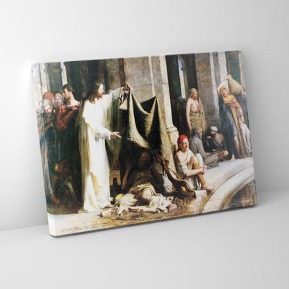 Christ Healing the Sick at Bethesda (1883) by Carl Bloch