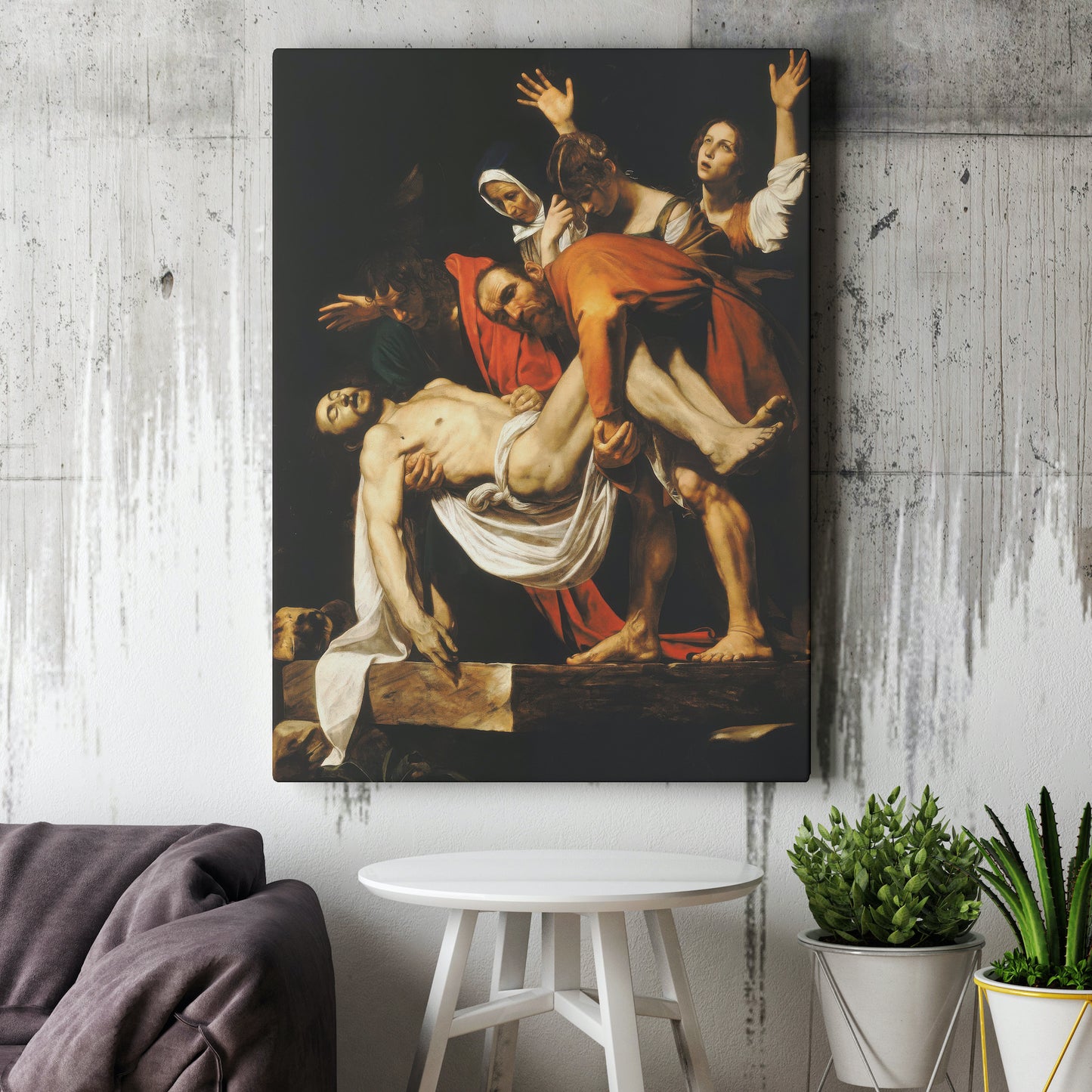 The Entombment (1603) by Caravaggio