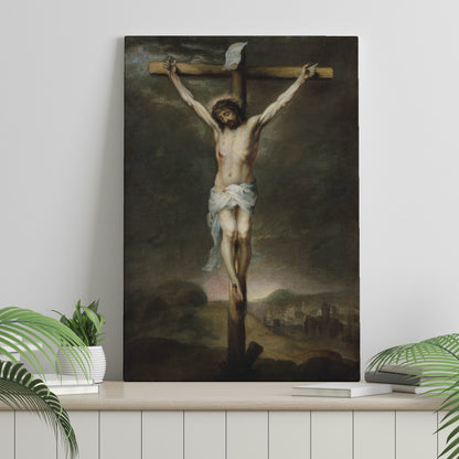 The Crucifixion (1675) by Bartolomé Estebán Murillo