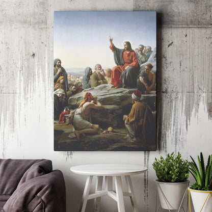 Sermon On The Mount (1877) by Carl Bloch