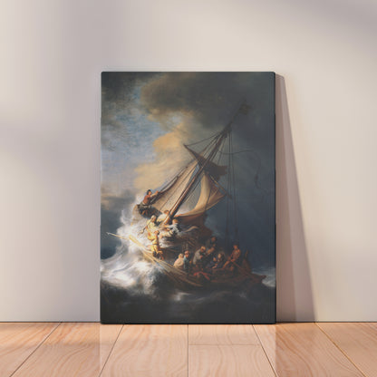 The Storm on the Sea of Galilee (1633) by Rembrandt