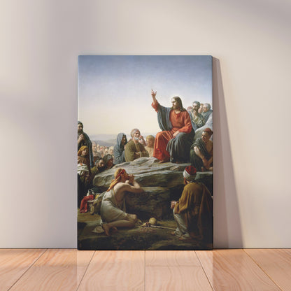 Sermon On The Mount (1877) by Carl Bloch