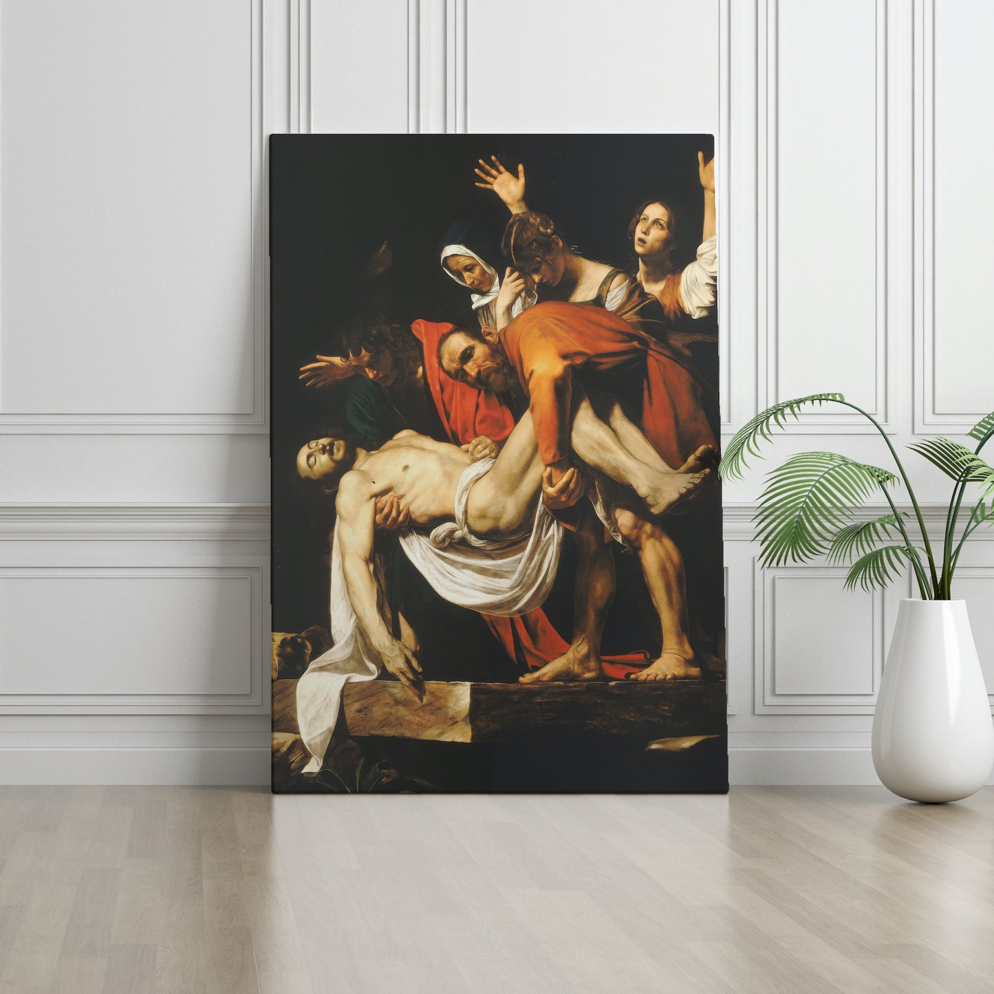 The Entombment (1603) by Caravaggio