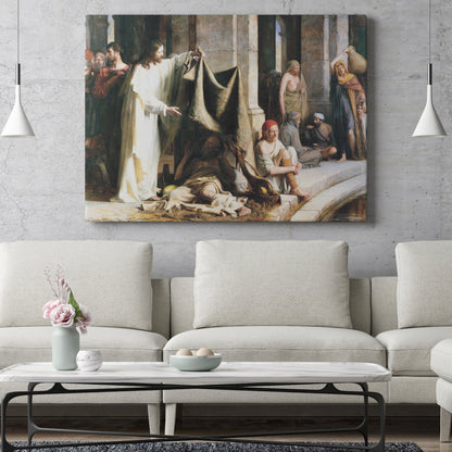 Christ Healing the Sick at Bethesda (1883) by Carl Bloch